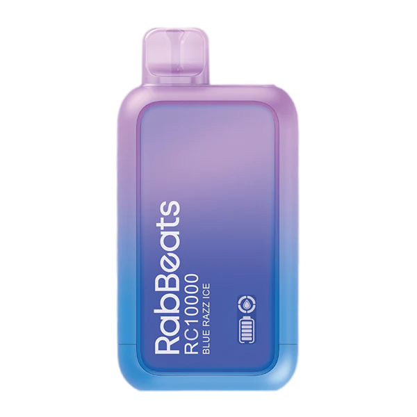 Blue Razz Ice Rabbeats RC10000 - Black Coral